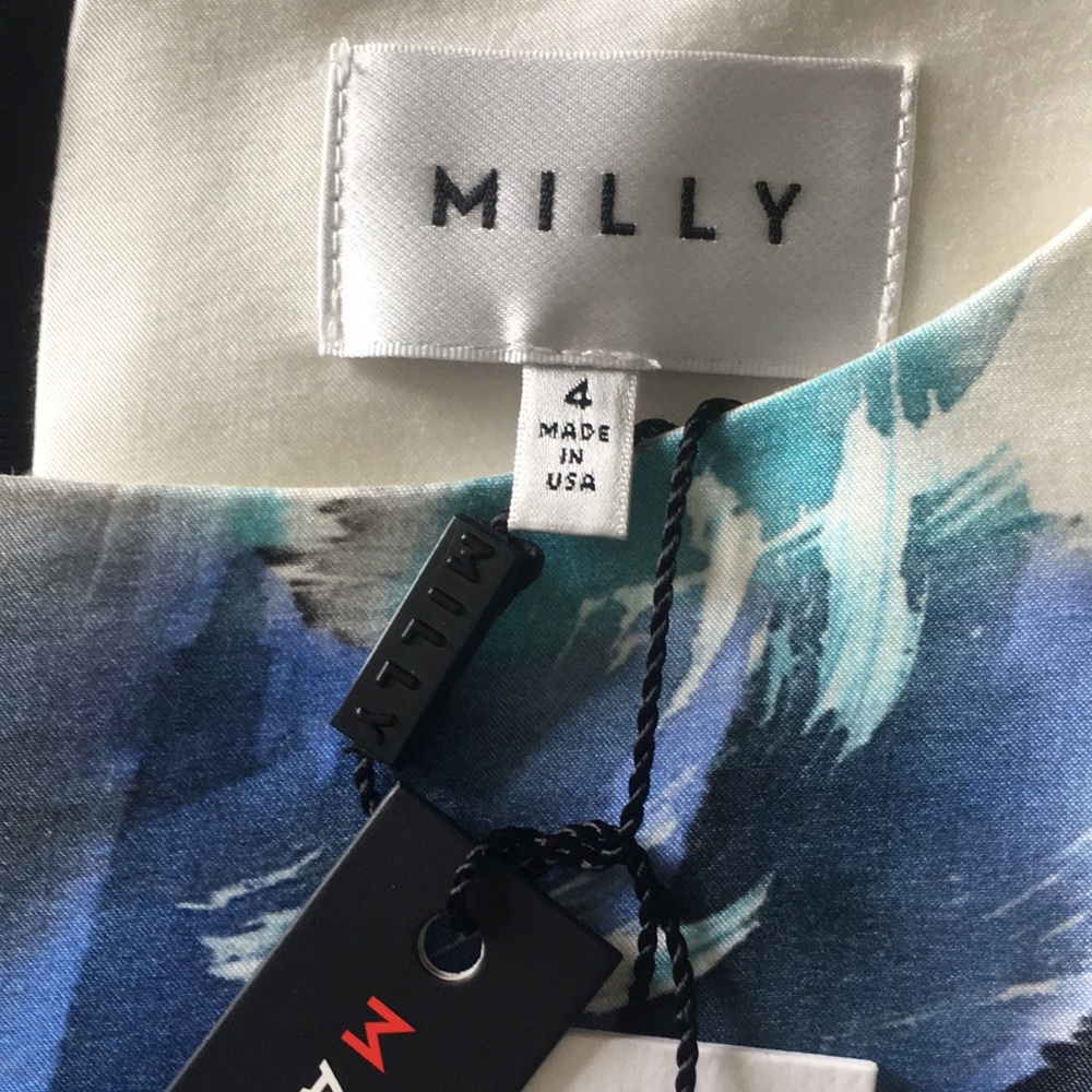 NWT Milly Chloe Mini Dress - Picture 4 of 8